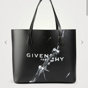 Givenchy Black and White Artistic Tote